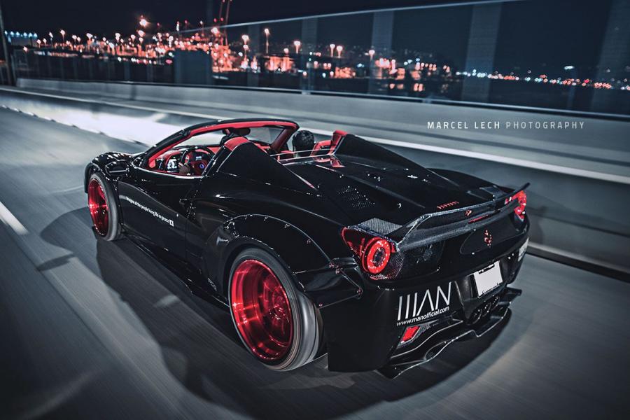  Ferrari 458 Spider by Liberty Walk 2014 года  (фото 11 из 19)
